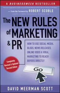 marketing book new rules of marketing